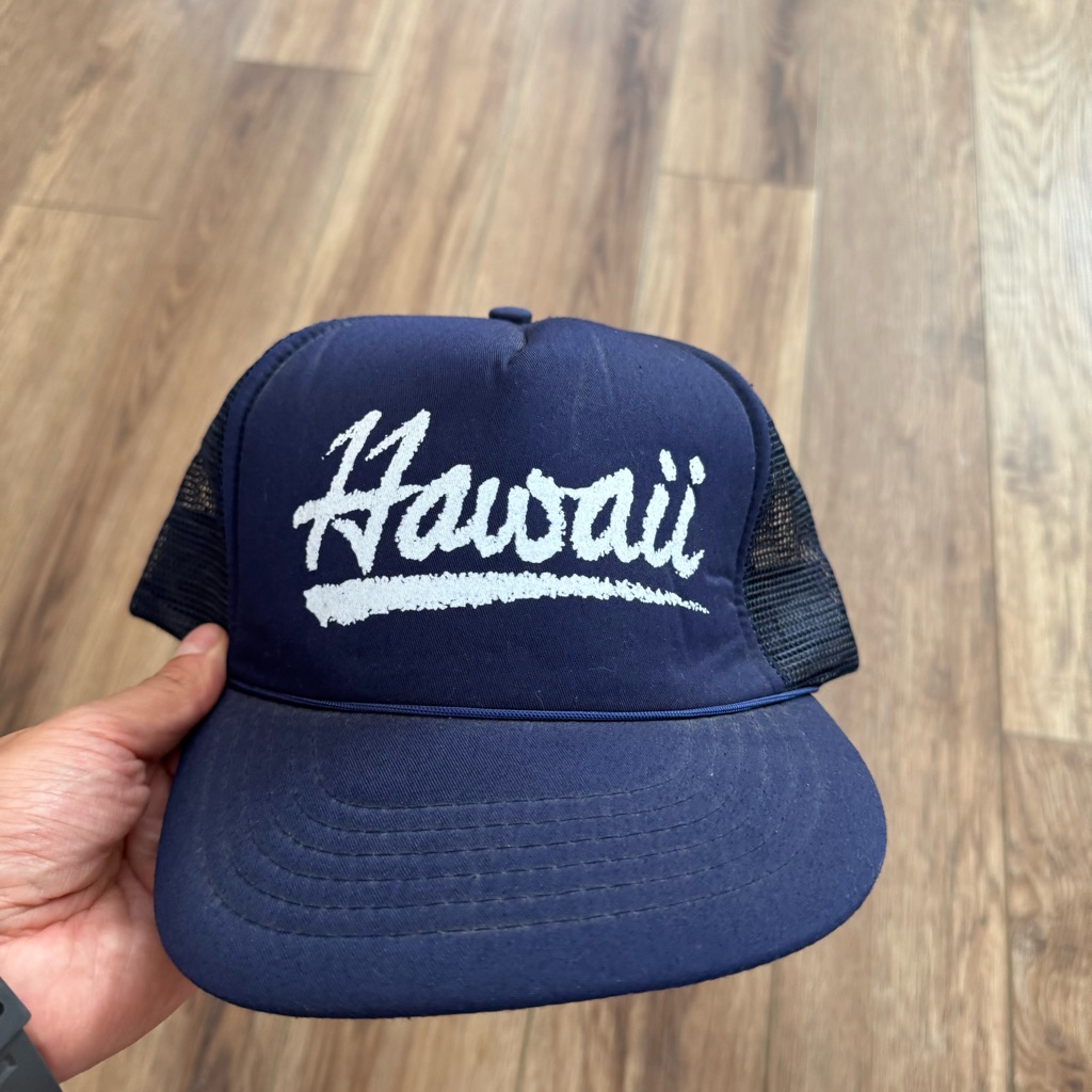 Vintage Hawaii Trucker Snapback Hat